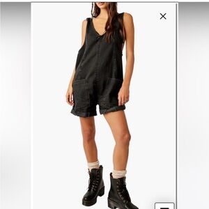 Free People We The Free High Roller Shortall in True North XS